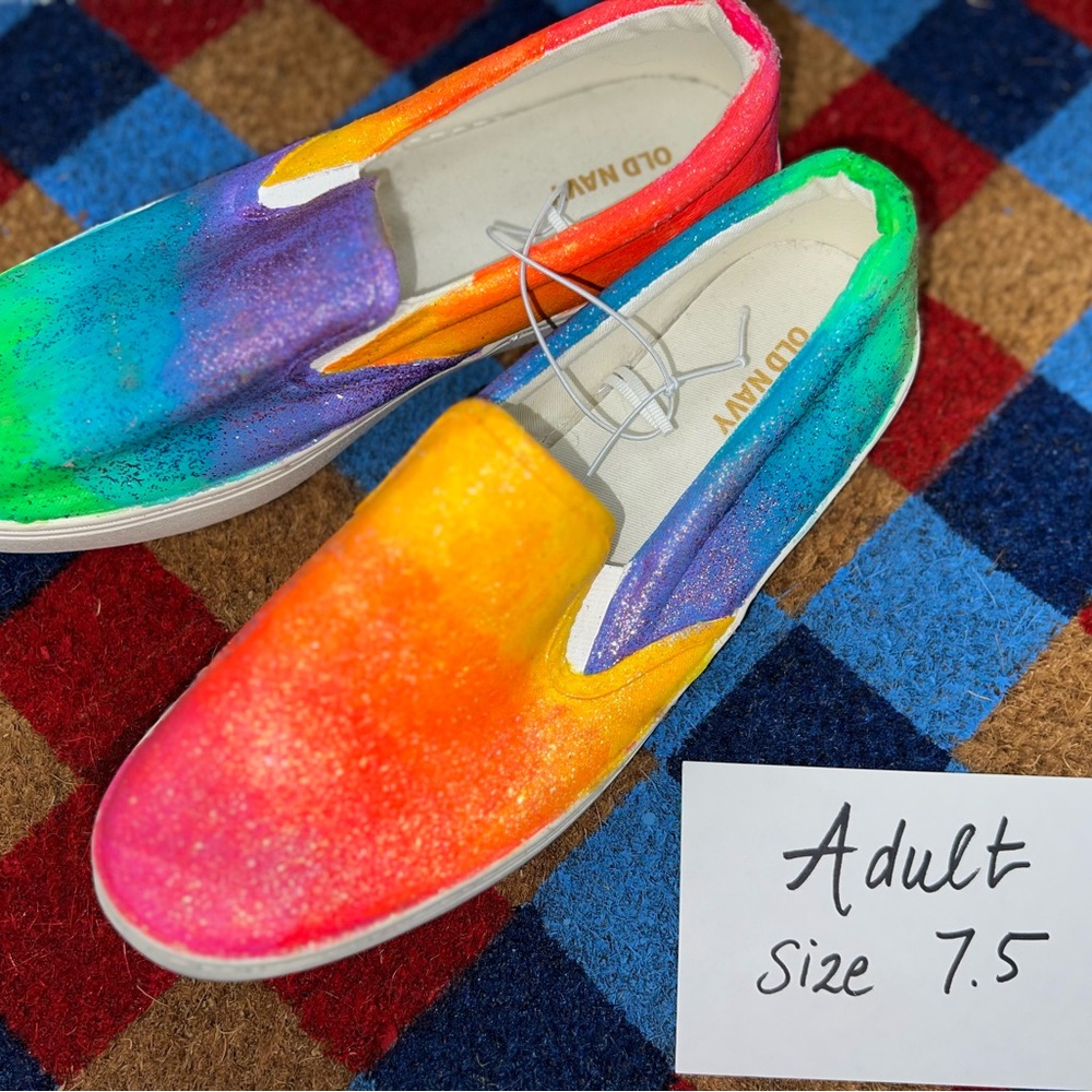 Old Navy Multicolor Slip-On Shoes